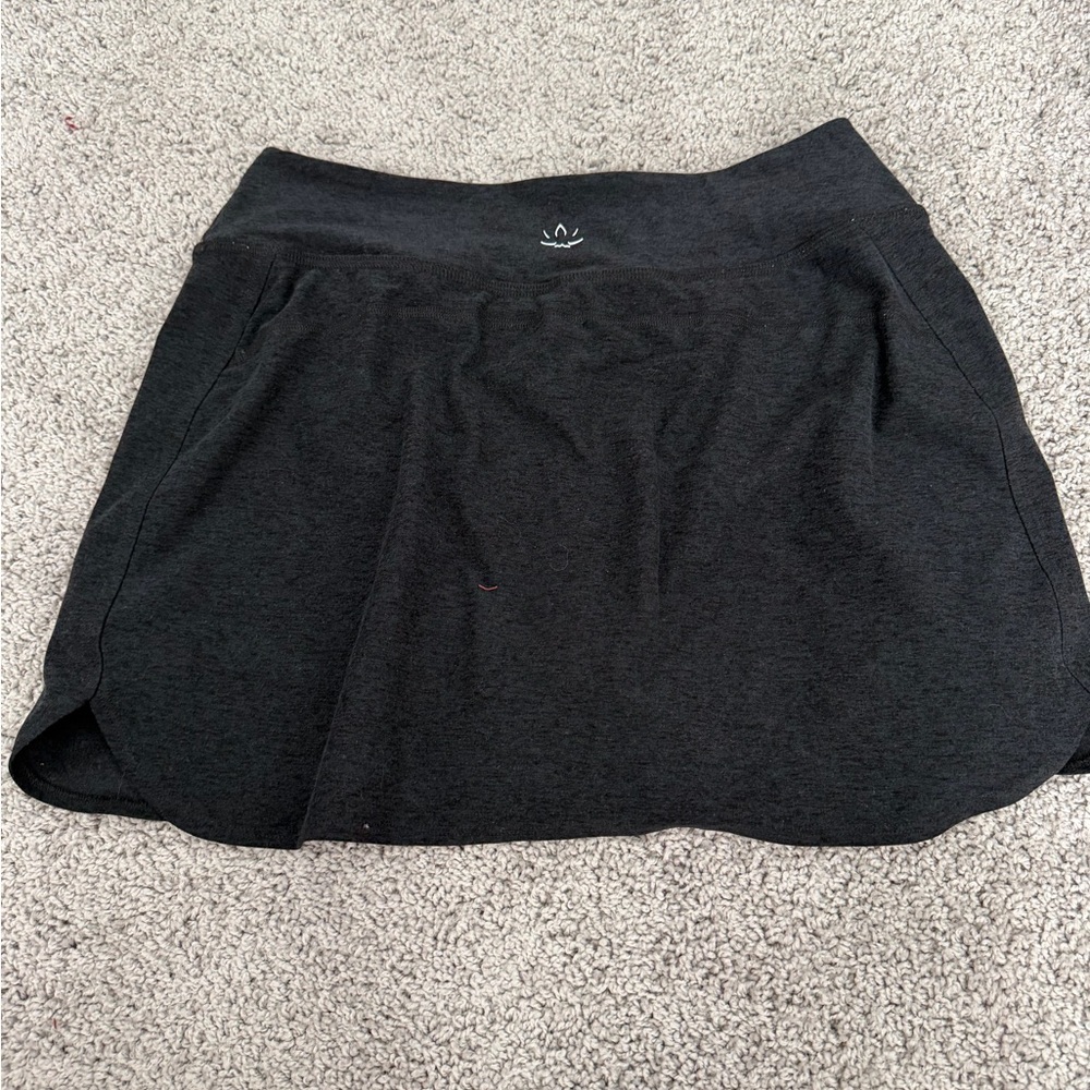 Beyond Yoga Charcoal Mini Skirt - Picture 10 of 12